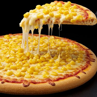 Corn Cheese Pizza
